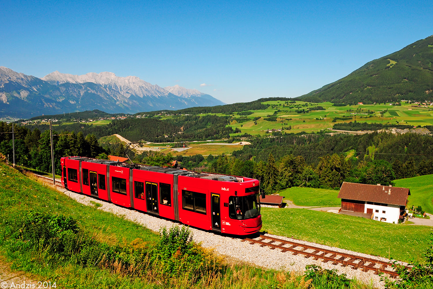 Innsbruck, Bombardier Flexity Outlook № 356; Innsbruck — Stubaitalbahn