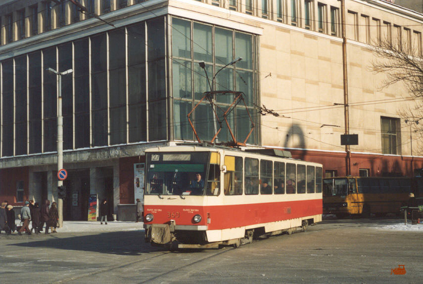 Екатеринбург, Tatra T6B5SU № 360