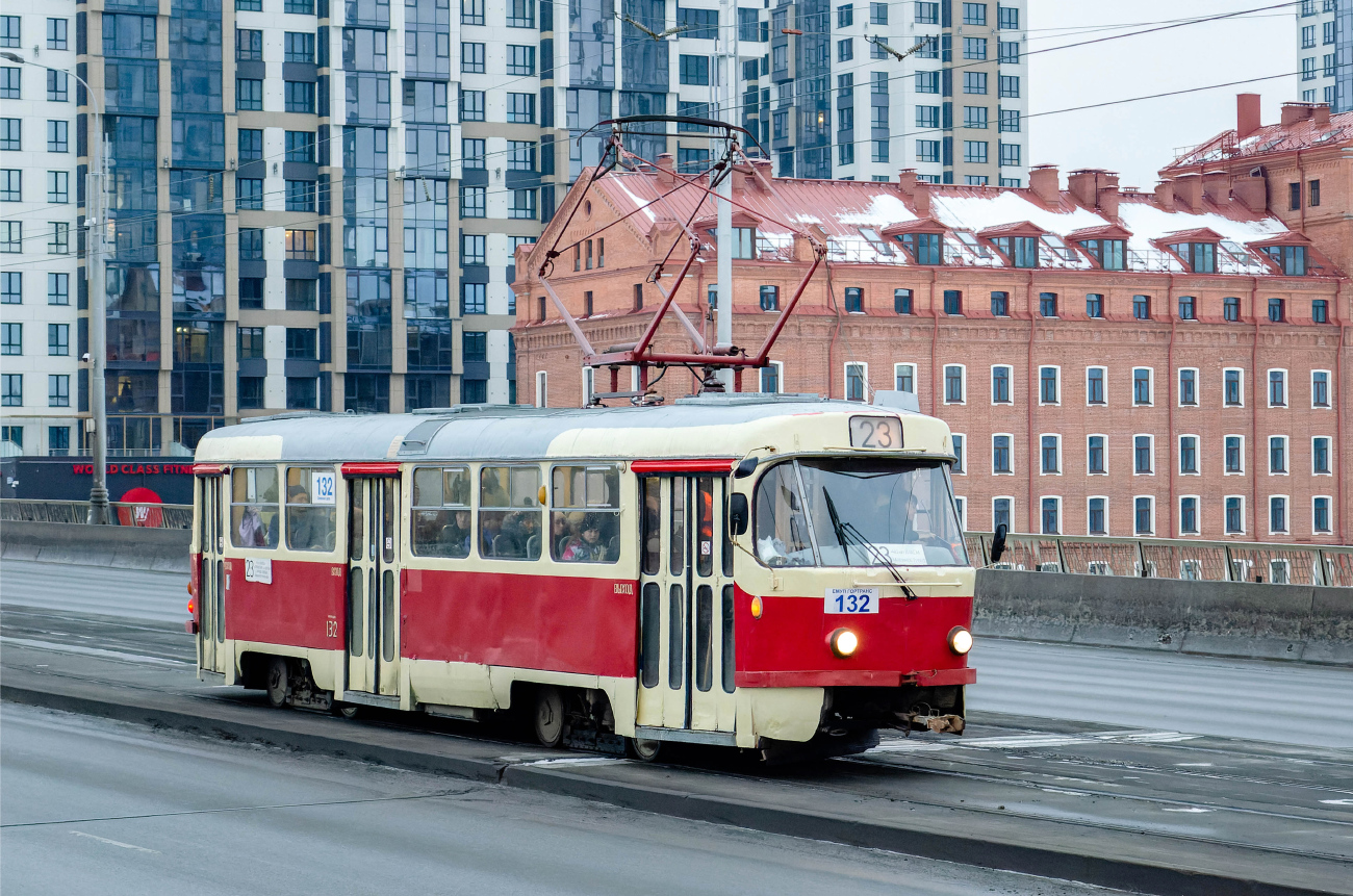 Екатеринбург, Tatra T3SU № 132