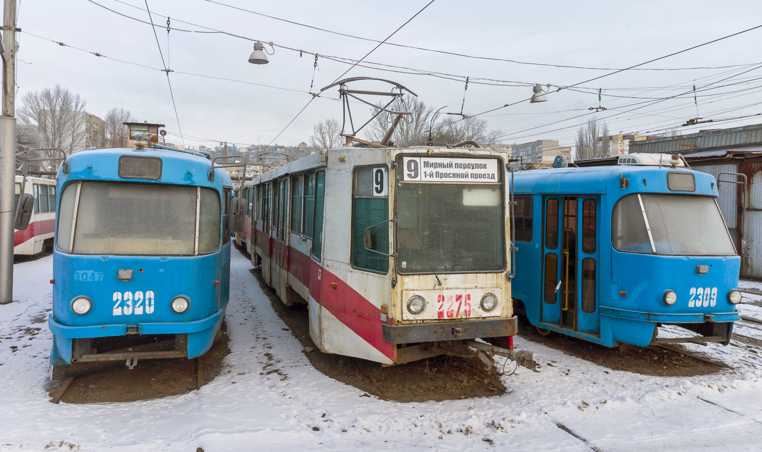 Саратов, МТТА № 2320; Саратов, 71-608К № 2275