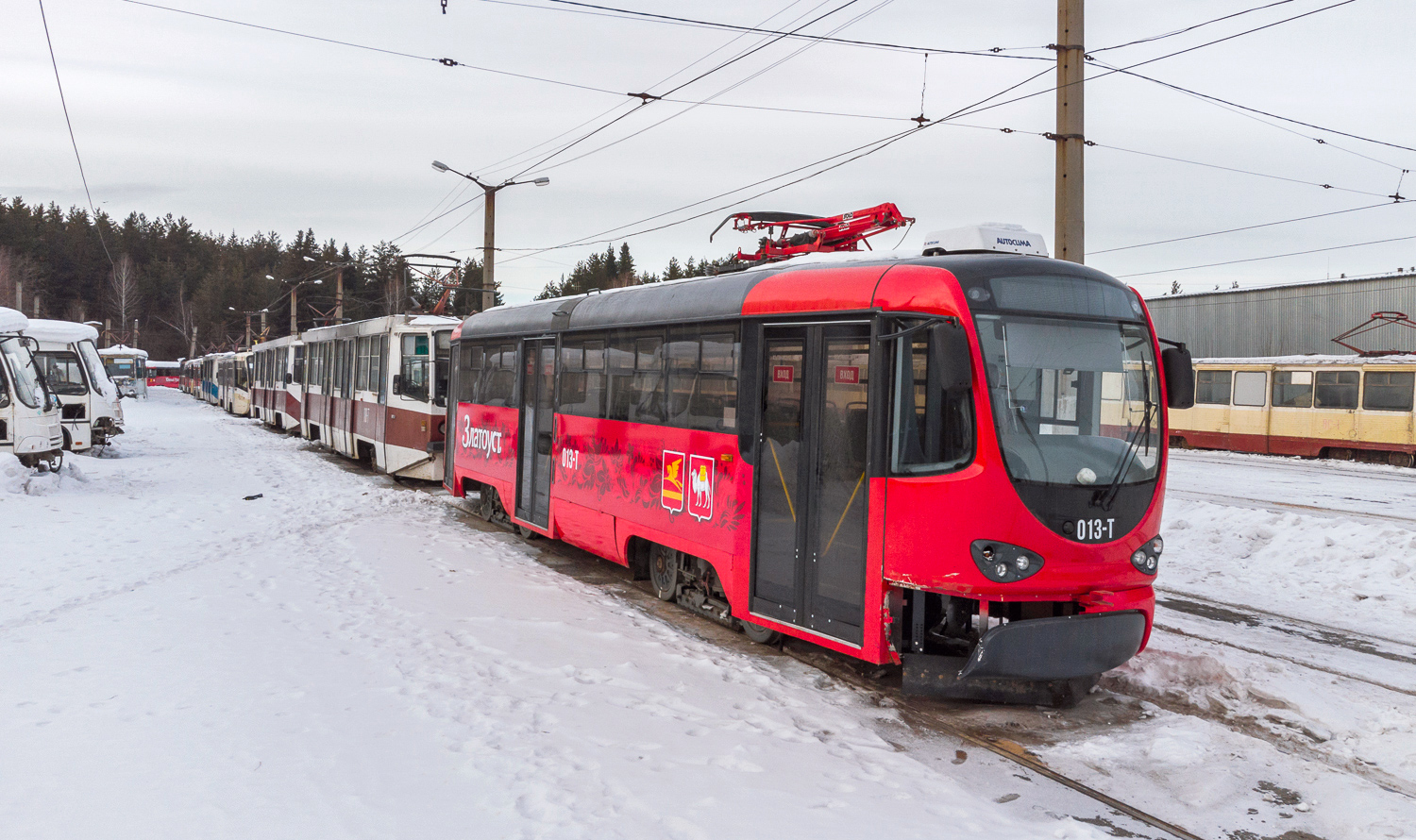 Zlatoust, Tatra T3K “Izh” Nr. 013 Zlatoust, Tatra T3K “Izh” Nr. 013