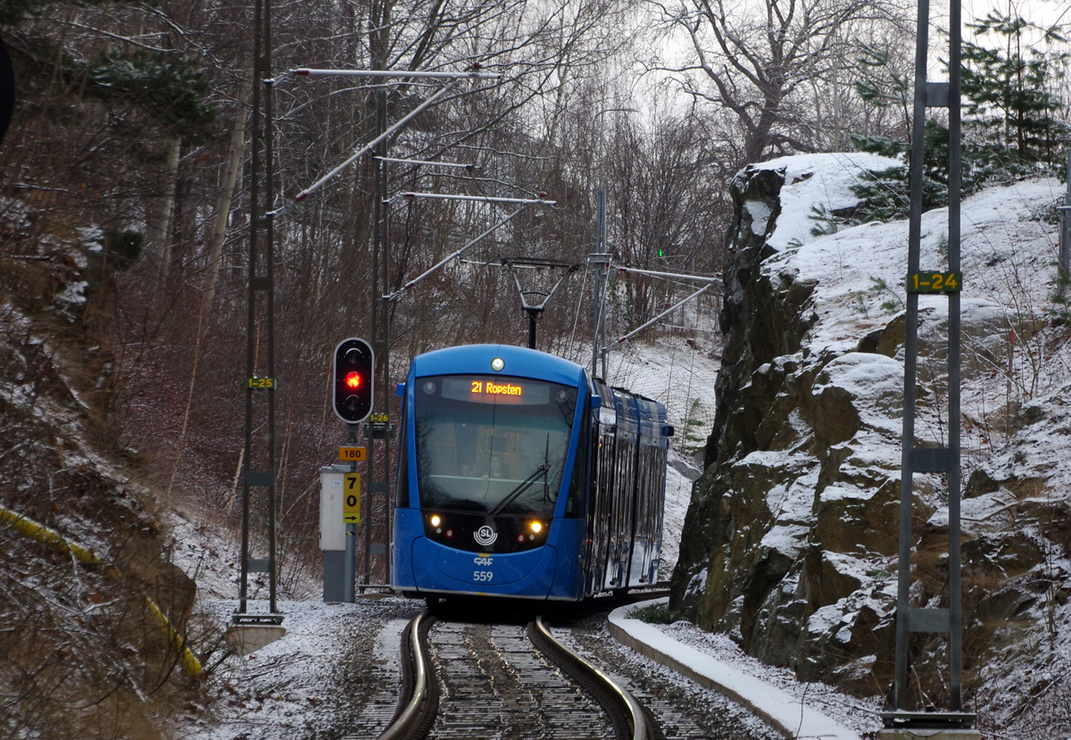 Стокгольм, CAF Urbos AXL № 559