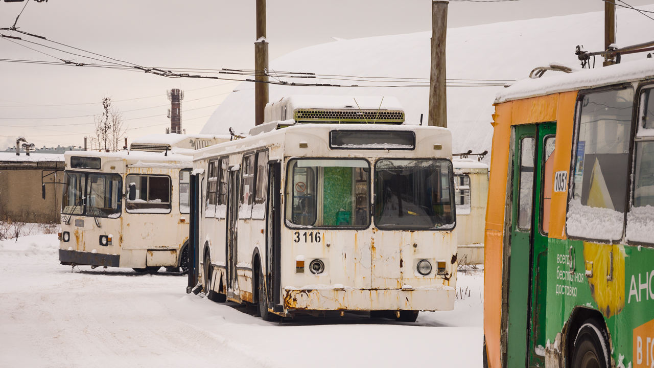Рязань, ЗиУ-682ГМ1 (с широкой передней дверью) № 3116