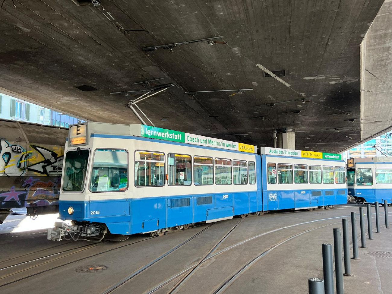 Цюрих, SWS/SWP/BBC Be 4/6 "Tram 2000" № 2015