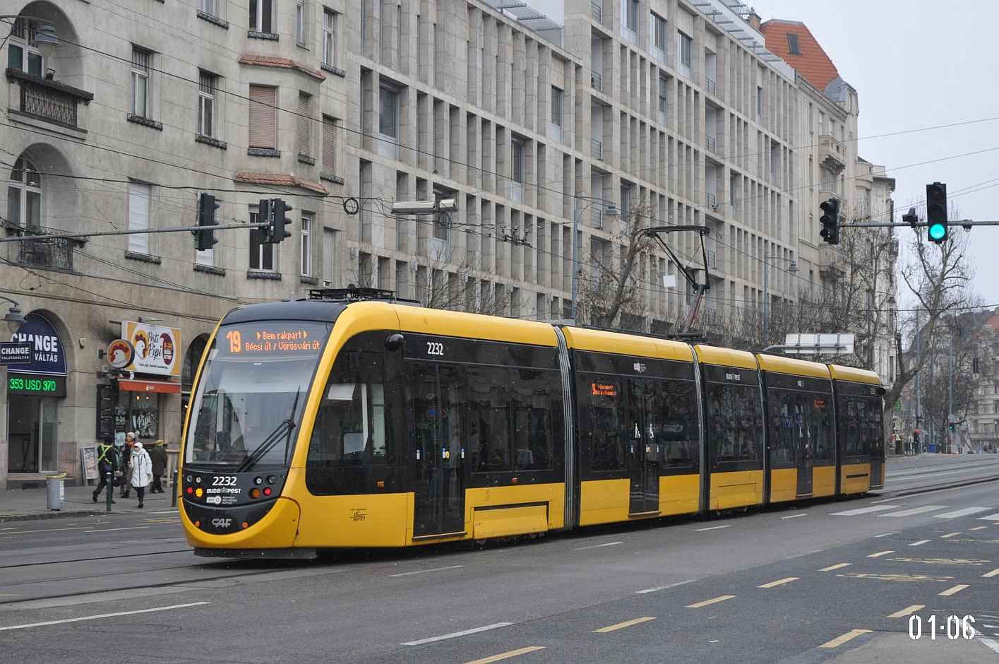Будапешт, CAF Urbos 3 № 2232