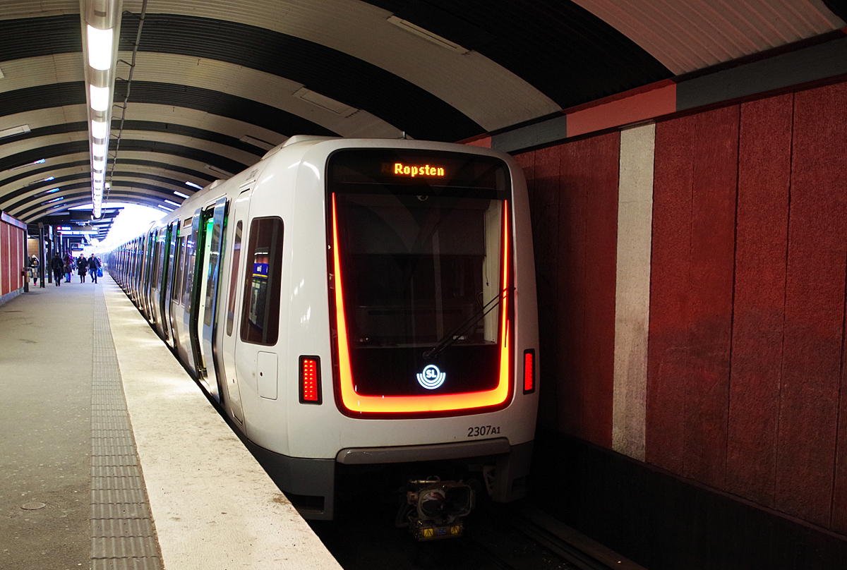 Стокгольм, Bombardier Movia C30 № 2307