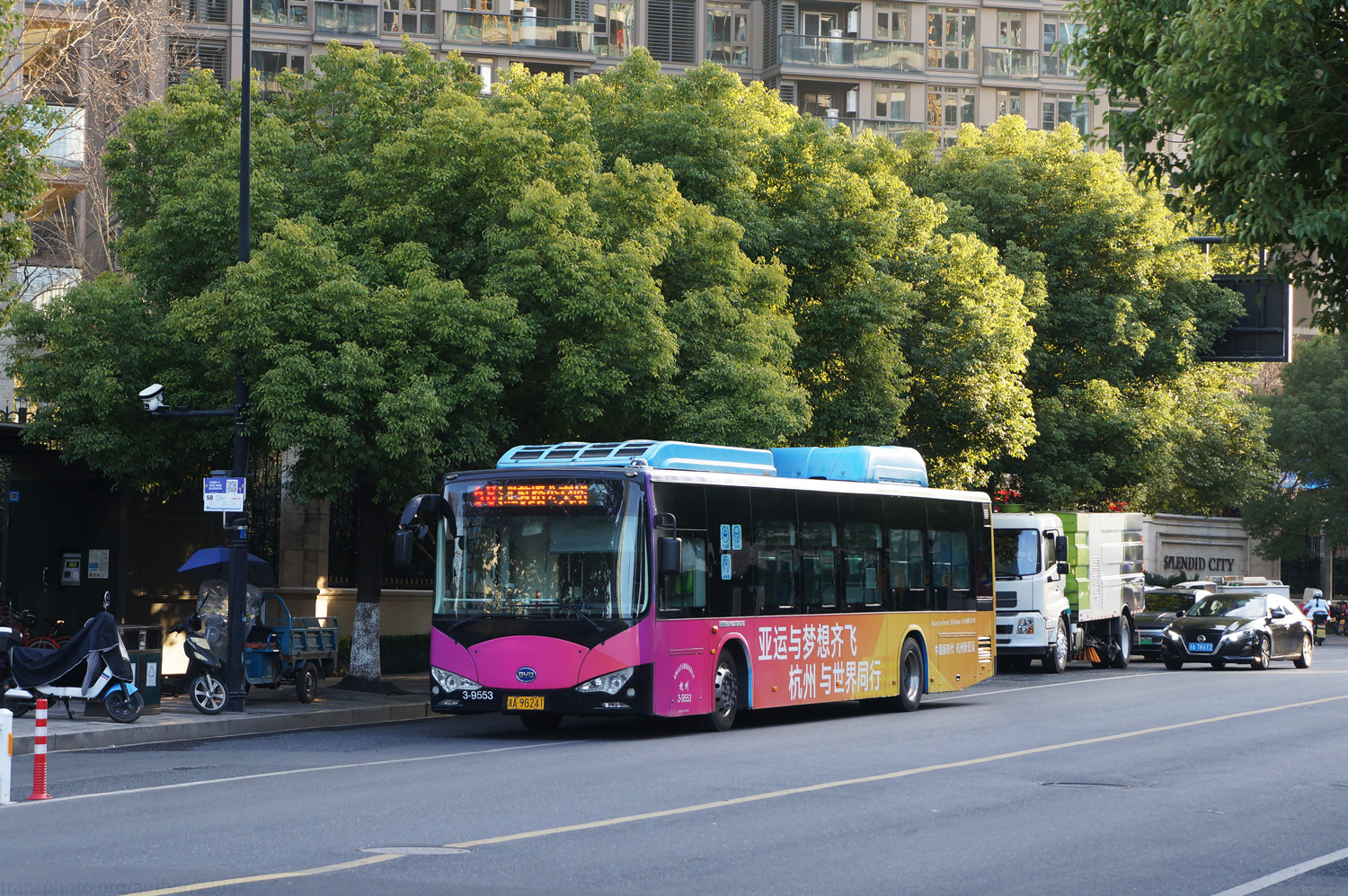 Ханчжоу, BYD K9A № 3-9553