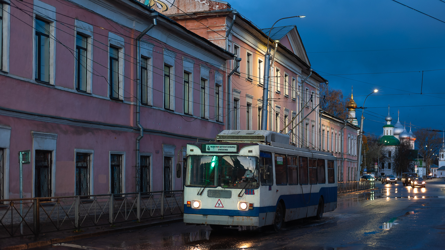 Вологда, ЗиУ-682ГМ1 (с широкой передней дверью) № 344