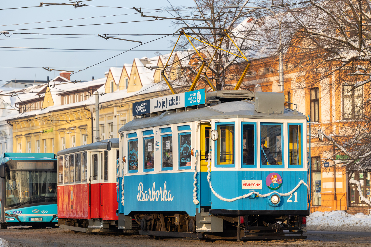 Ostrava, SMMD 2-axle motor car # 21