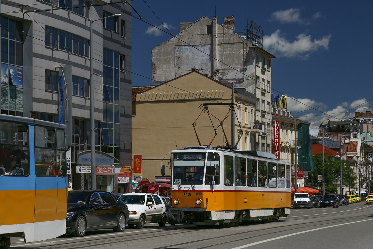София, Tatra T6A2B № 3019