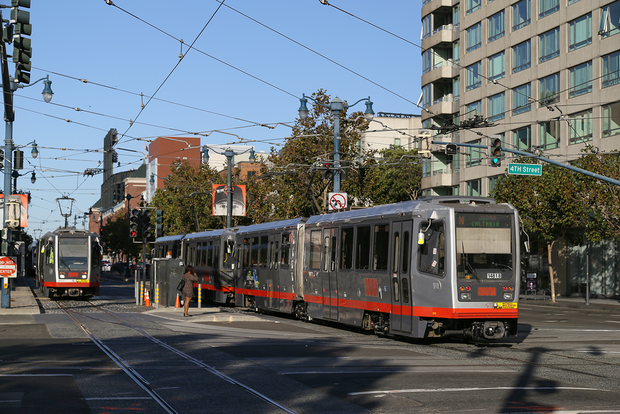 Сан-Франциско, область залива, Breda LRV SFS № 1481