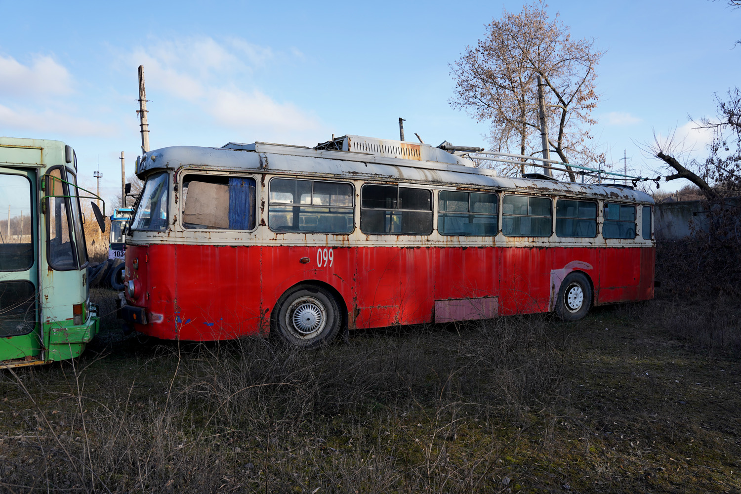 Луганск, Škoda 9Tr20 № 099