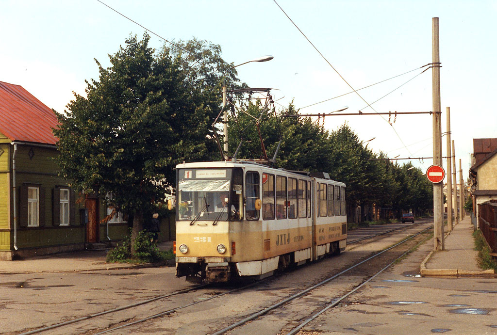 Лиепая, Tatra KT4SU № 231