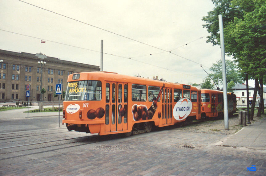Даугавпилс, Tatra T3DC2 № 077