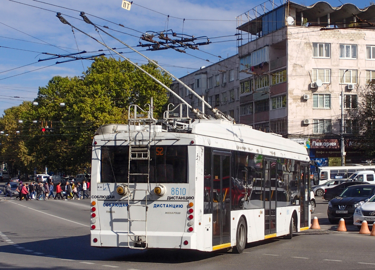 Крымский троллейбус, Тролза-5265.05 «Мегаполис» № 8610