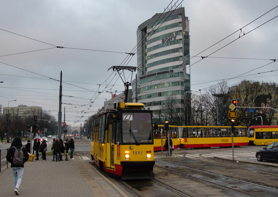 Варшава, Konstal 105Na № 1243