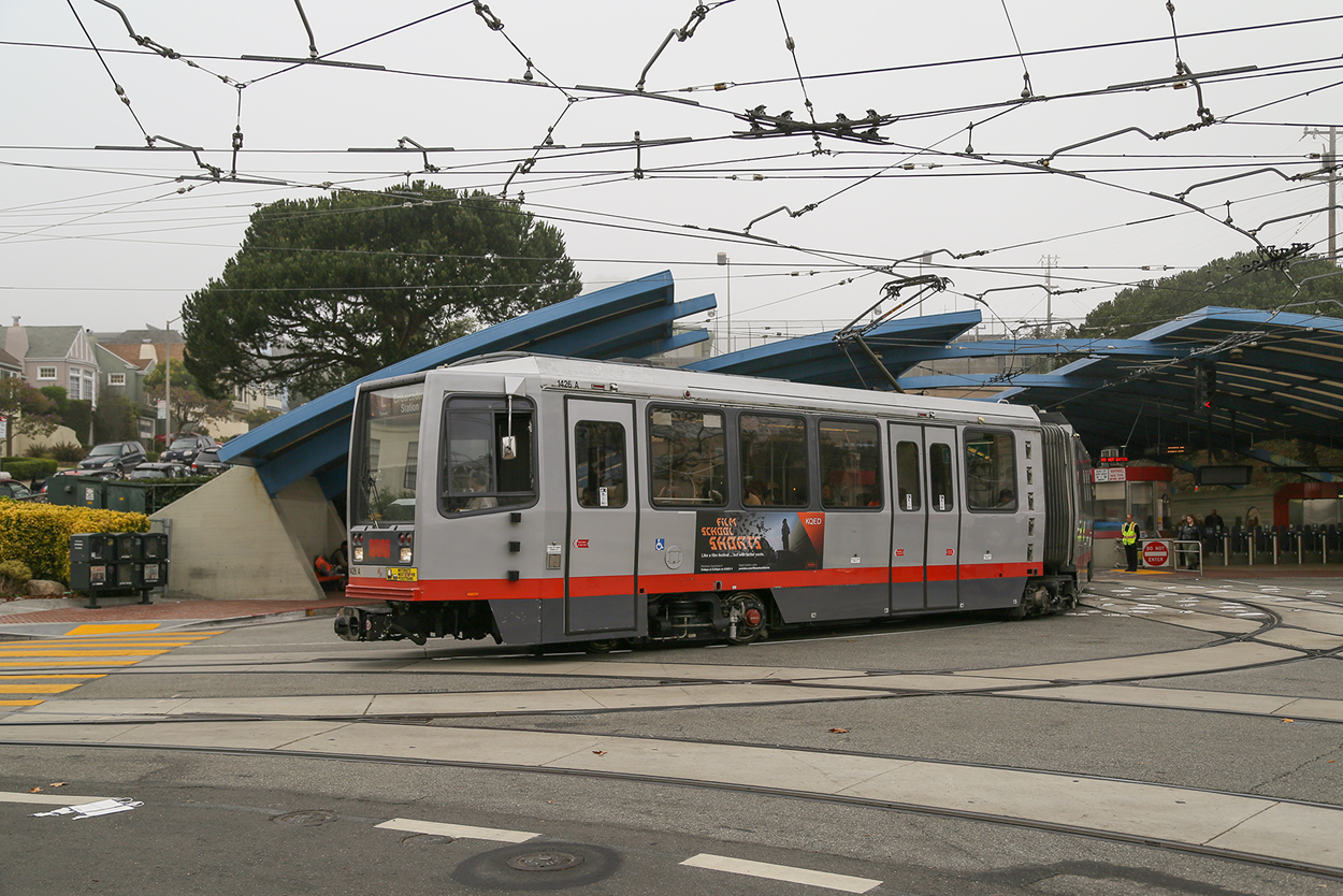 Сан-Франциско, область залива, Breda LRV SFS № 1426