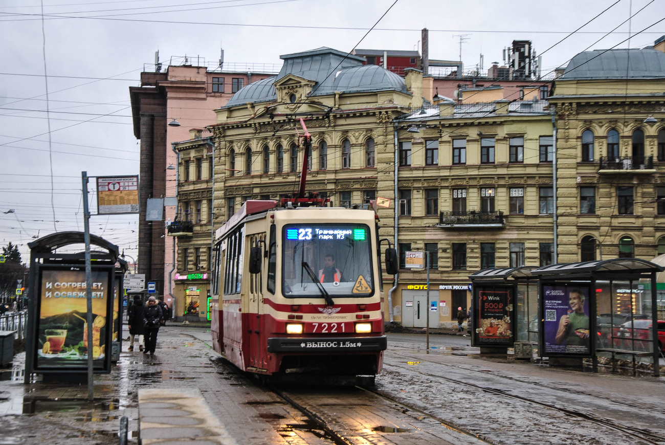 Санкт-Петербург, ТС-77 № 7221
