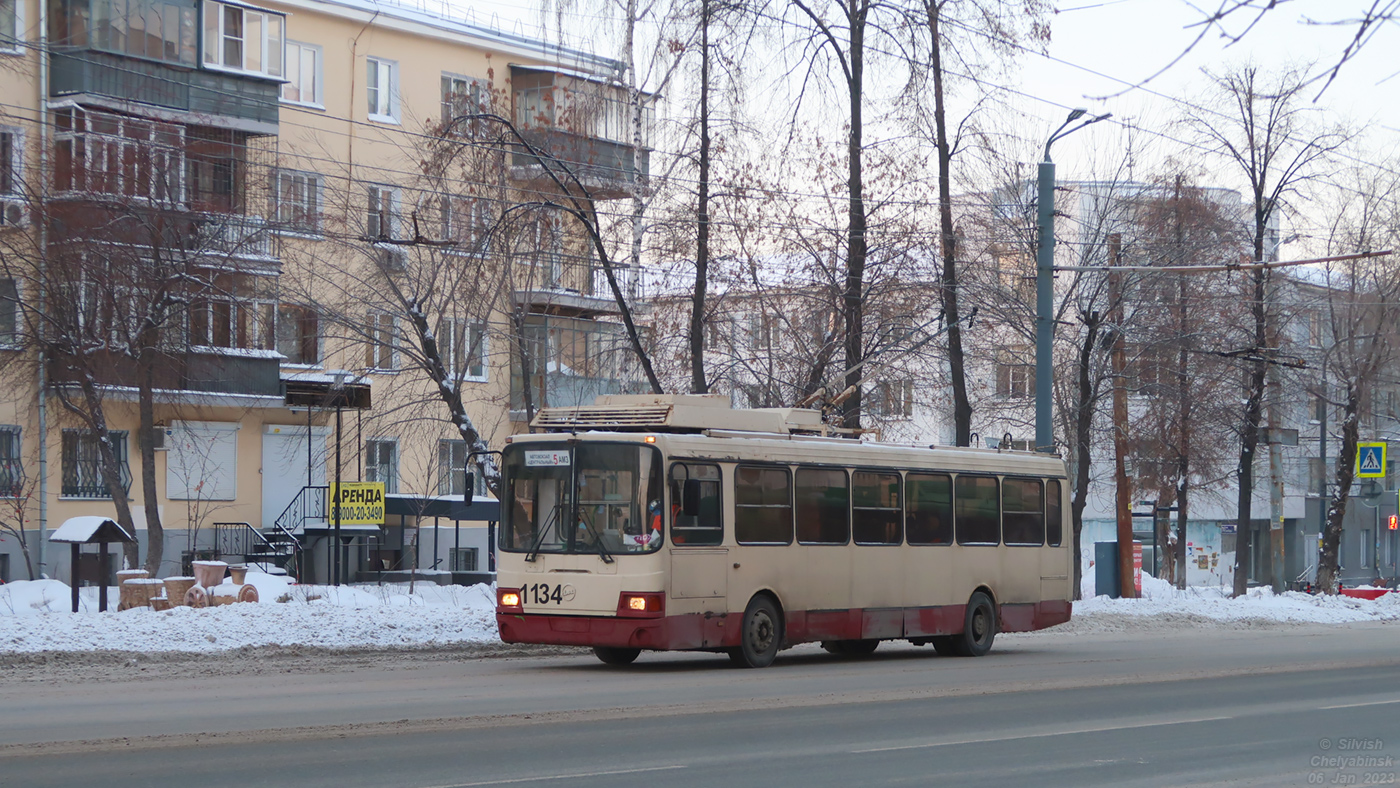 Tcheliabinsk, LiAZ-5280 (VZTM) N°. 1134