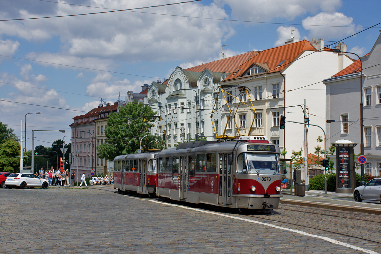 Прага, Tatra T3R.PLF № 8273