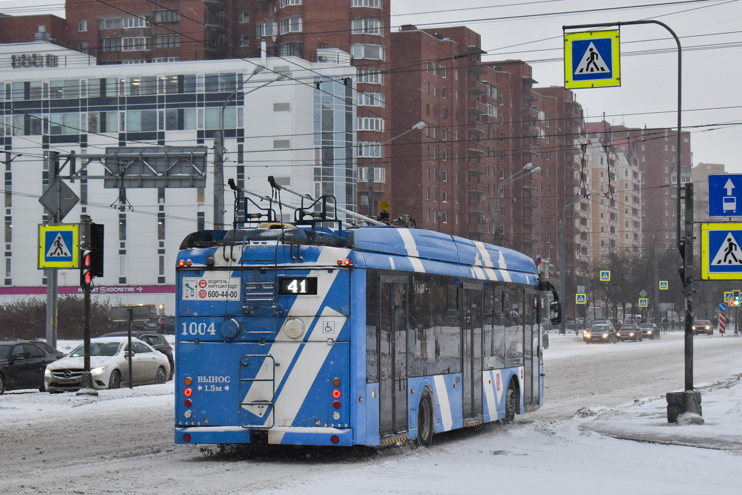 Санкт-Петербург, Тролза-5265.08 «Мегаполис» № 1004
