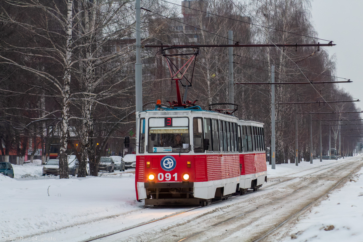 Набярэжныя Чалны, 71-605 (КТМ-5М3) № 091