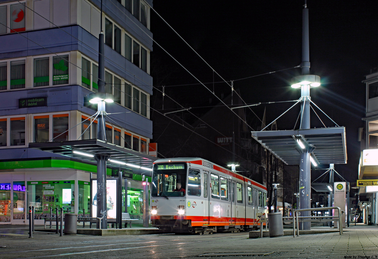 Bochum – Gelsenkirchen, Duewag M6C č. 347