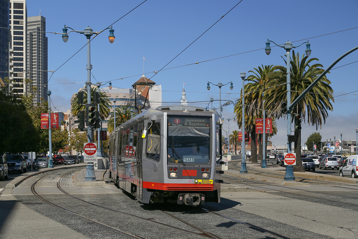 Сан-Франциско, область залива, Breda LRV № 1548