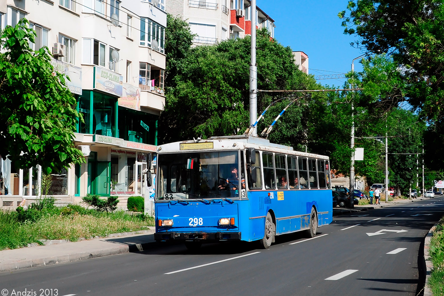 Varna, Škoda 14Tr06 č. 298
