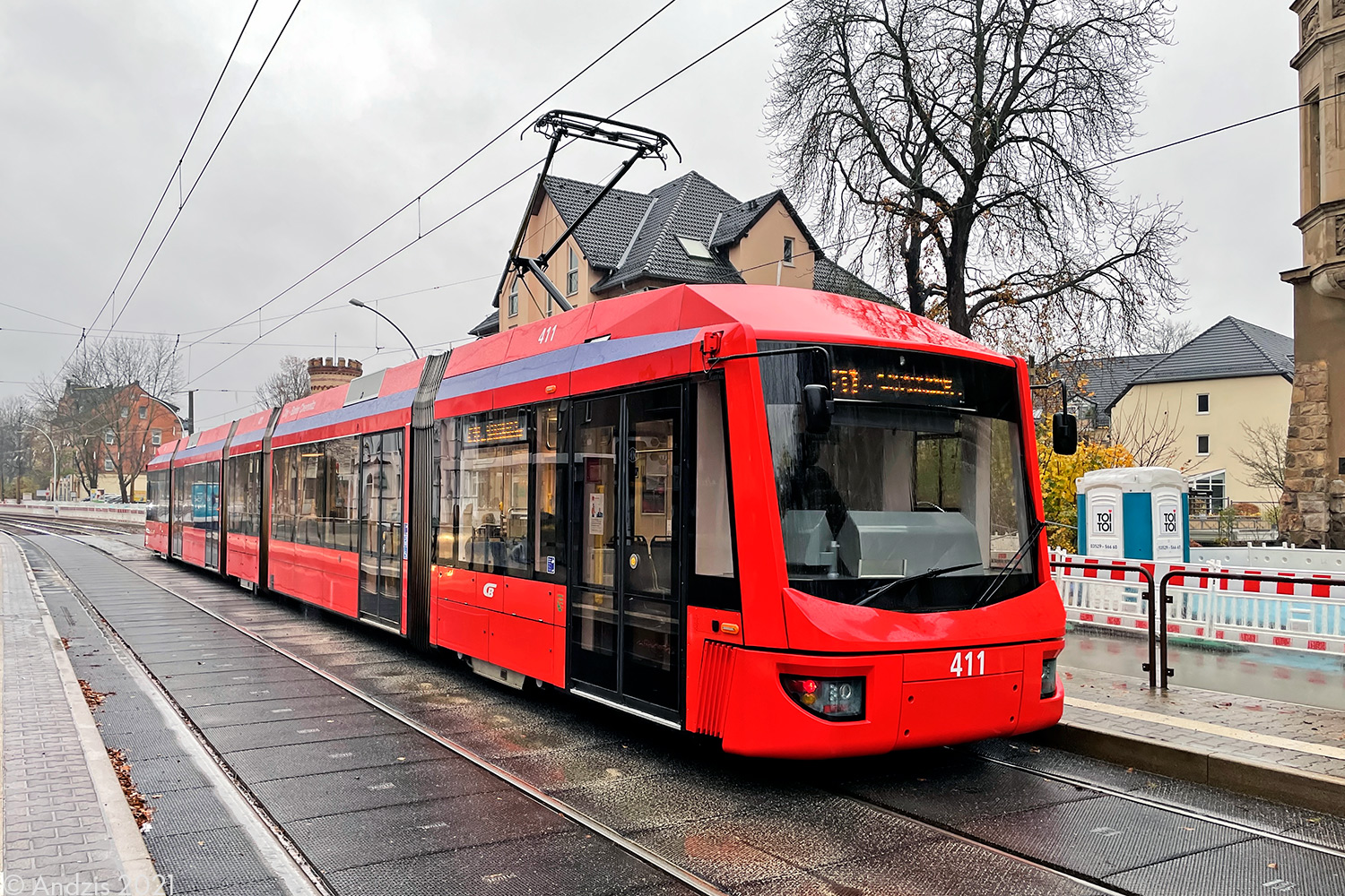 Хемниц, Bombardier 6NGT-LDZ № 411