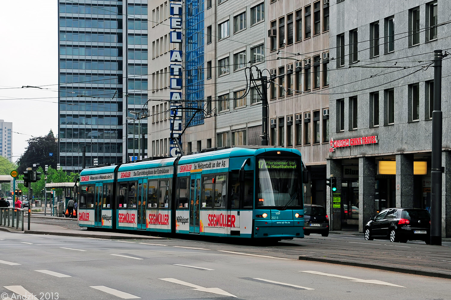 Франкфурт-на-Майне, Bombardier Flexity Classic № 202