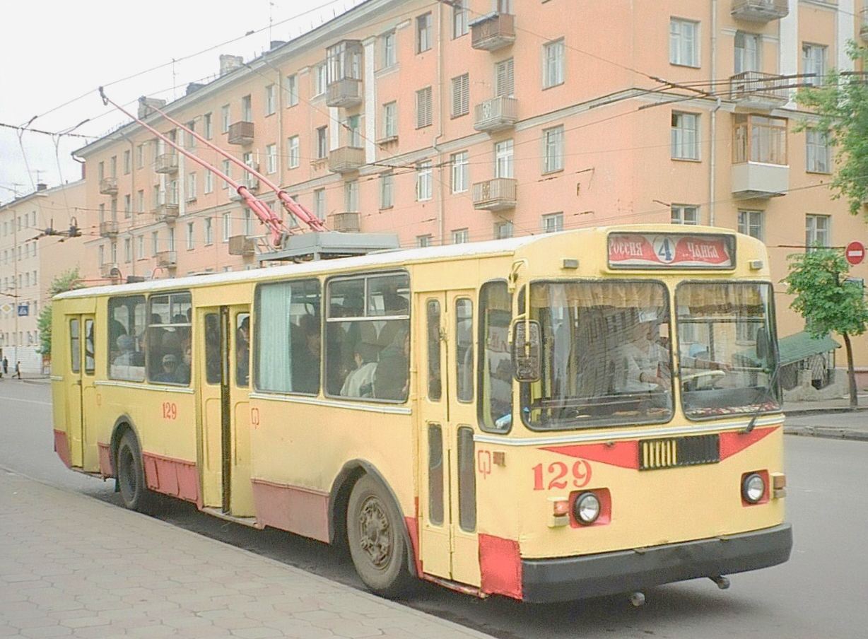 Tver, ZiU-682G [G00] # 129; Tver — Tver trolleybus in the early 2000s (2002 — 2006)