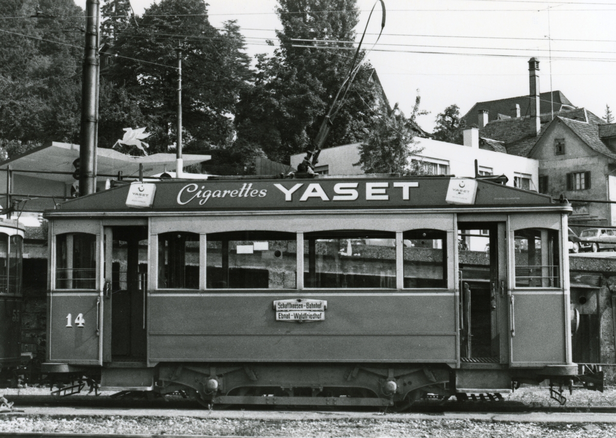 Schaffhausen, SIG/MFO Ce 2/2 # 14; Schaffhausen — Old photos