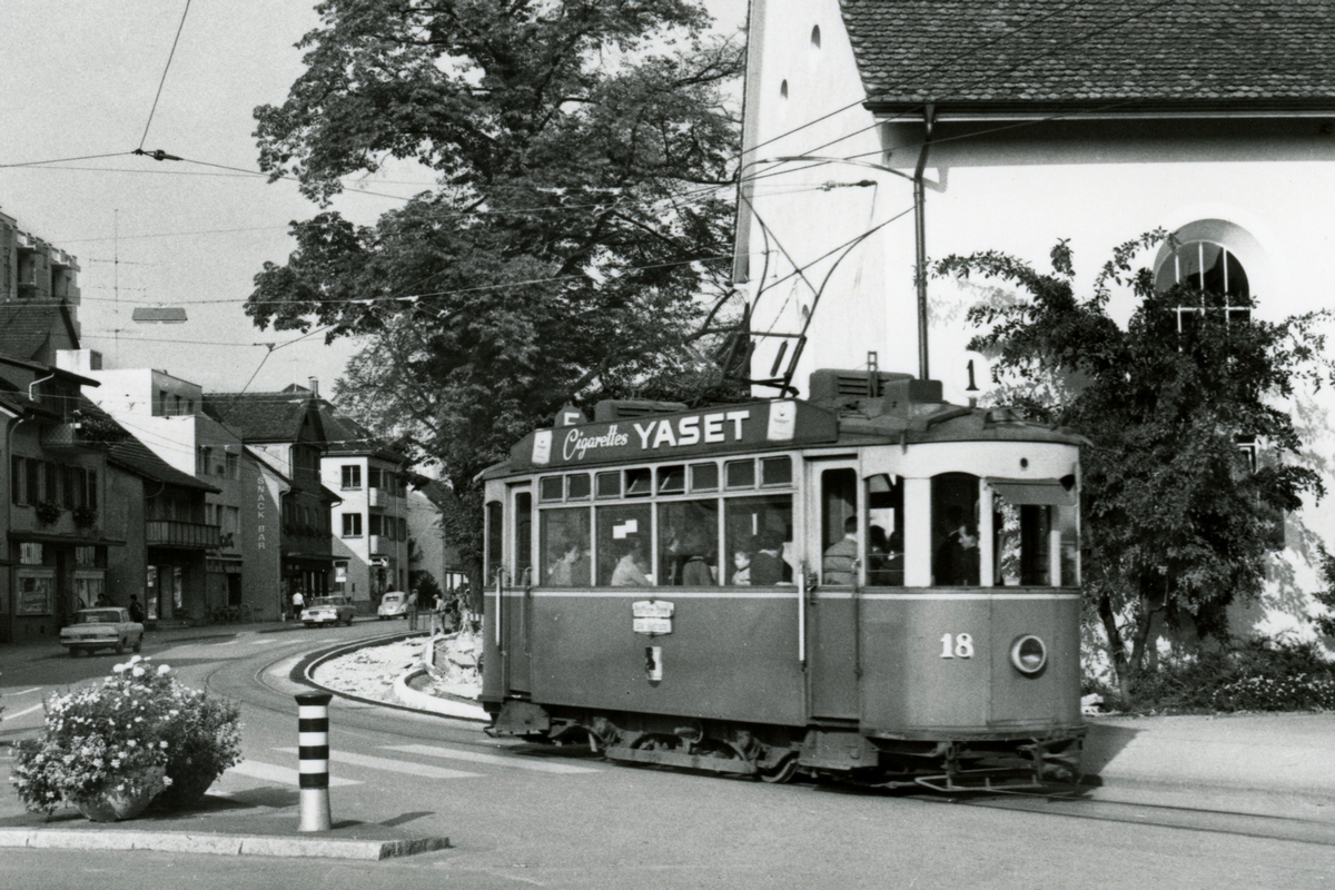 Schaffhausen, SIG/MFO Ce 2/2 № 18; Schaffhausen — Old photos