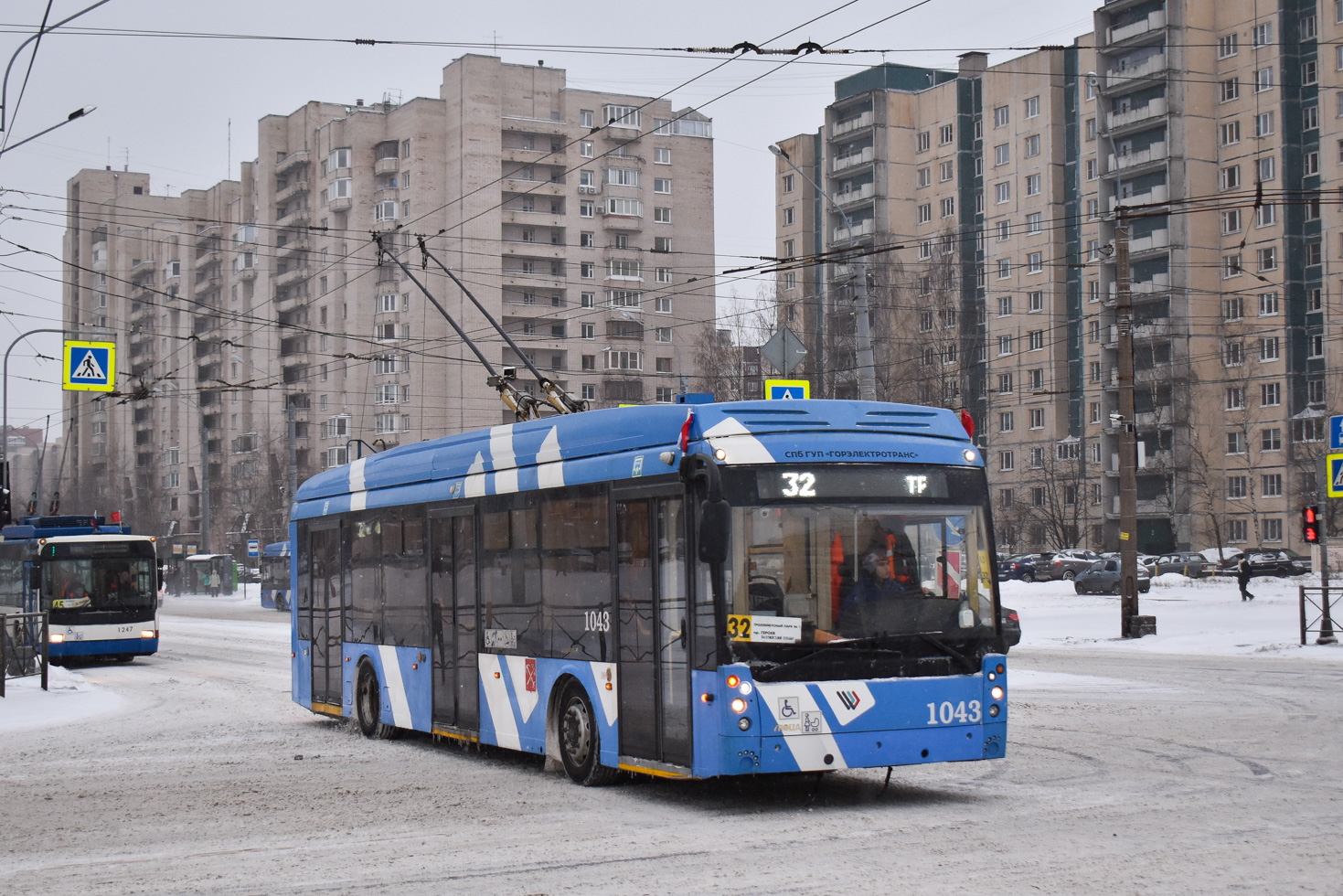 Saint-Petersburg, Trolza-5265.08 “Megapolis” Br. 1043 Saint-Petersburg, Trolza-5265.08 “Megapolis” Br. 1043