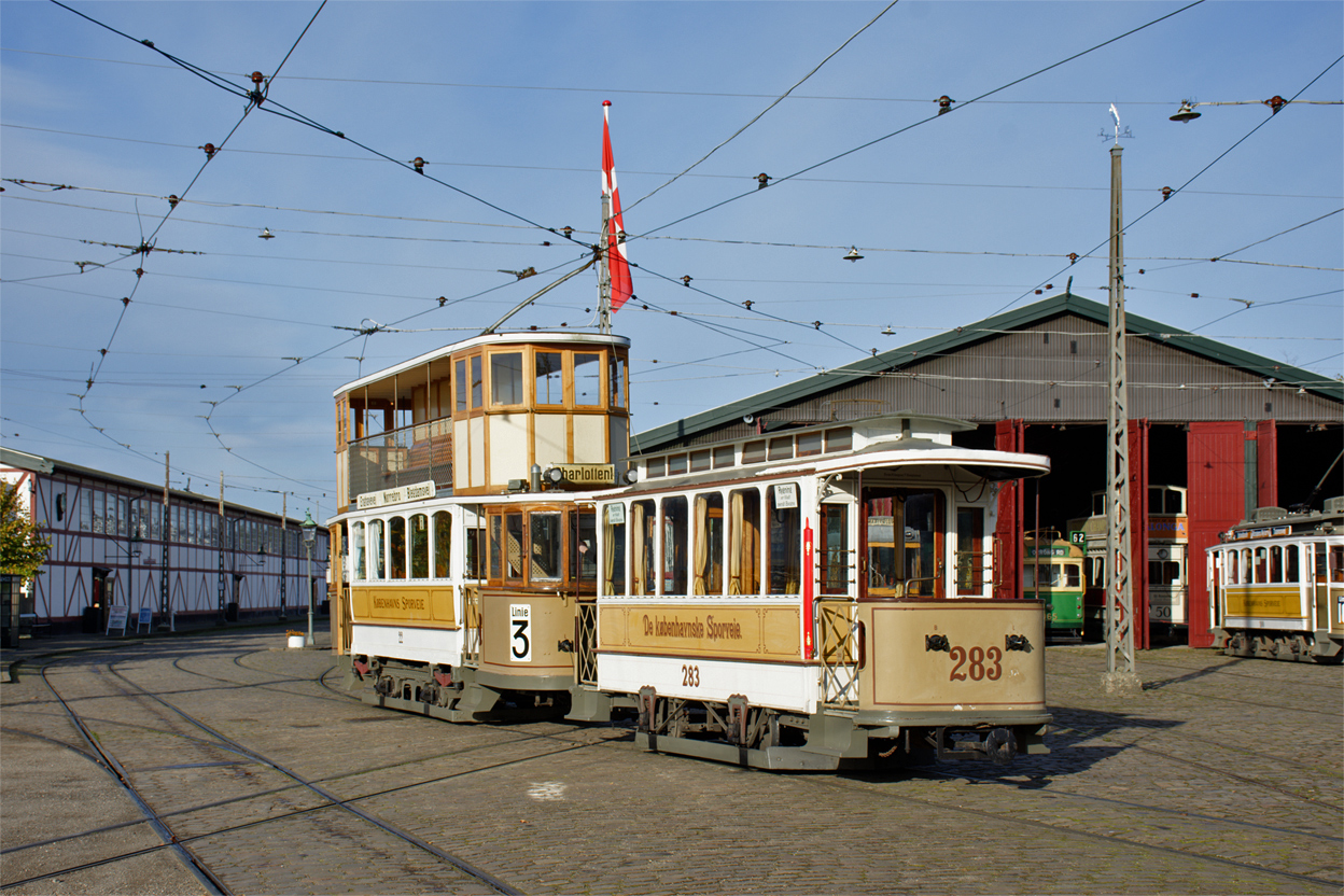 Скьолленесхольм, Двухосный прицепной вагон № 283