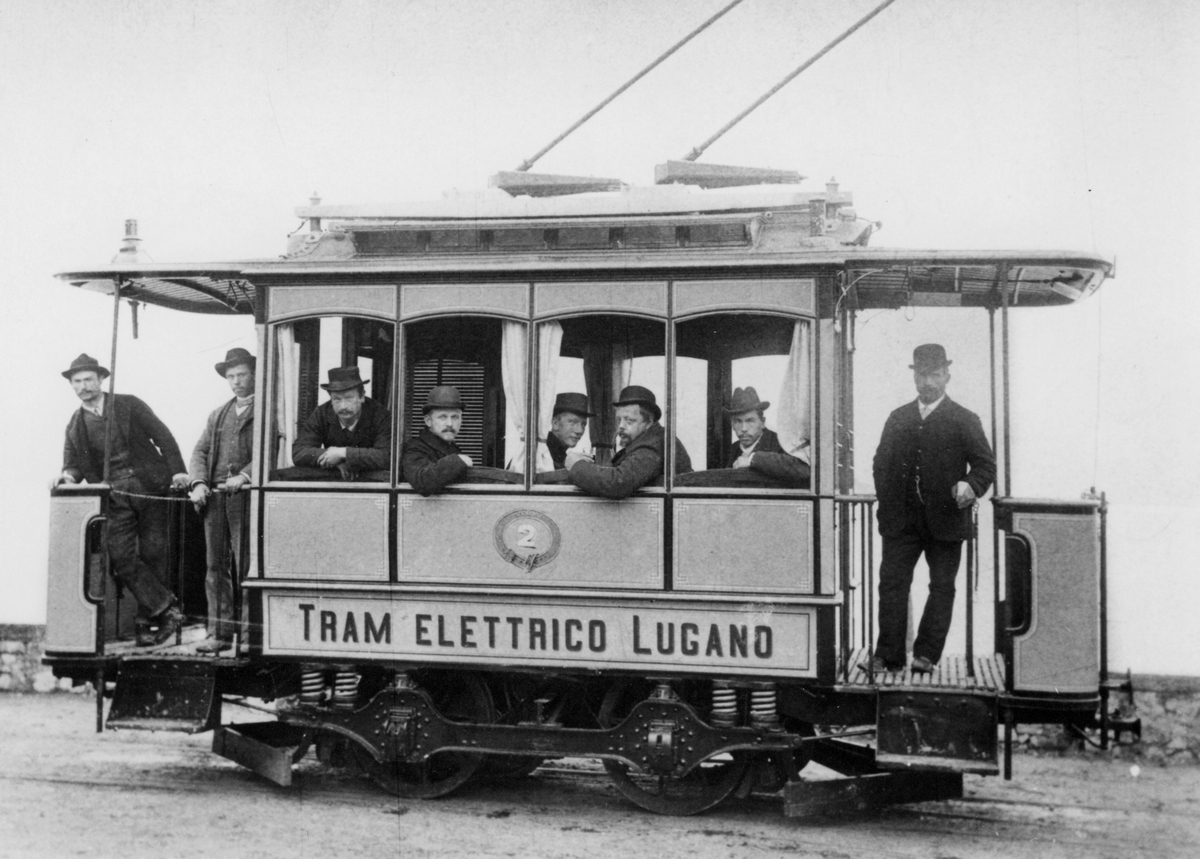 Лугано, SWS/BBC Ce 1/2 № 2; Лугано — Старые фотографии Лугано, SWS/BBC Ce 1/2 № 2; Лугано — Старые фотографии