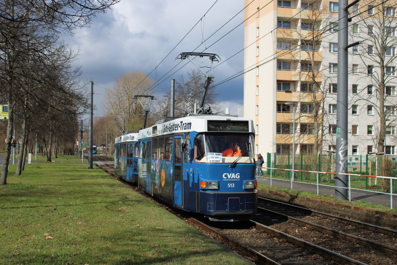 Хемниц, Tatra T3DM № 513