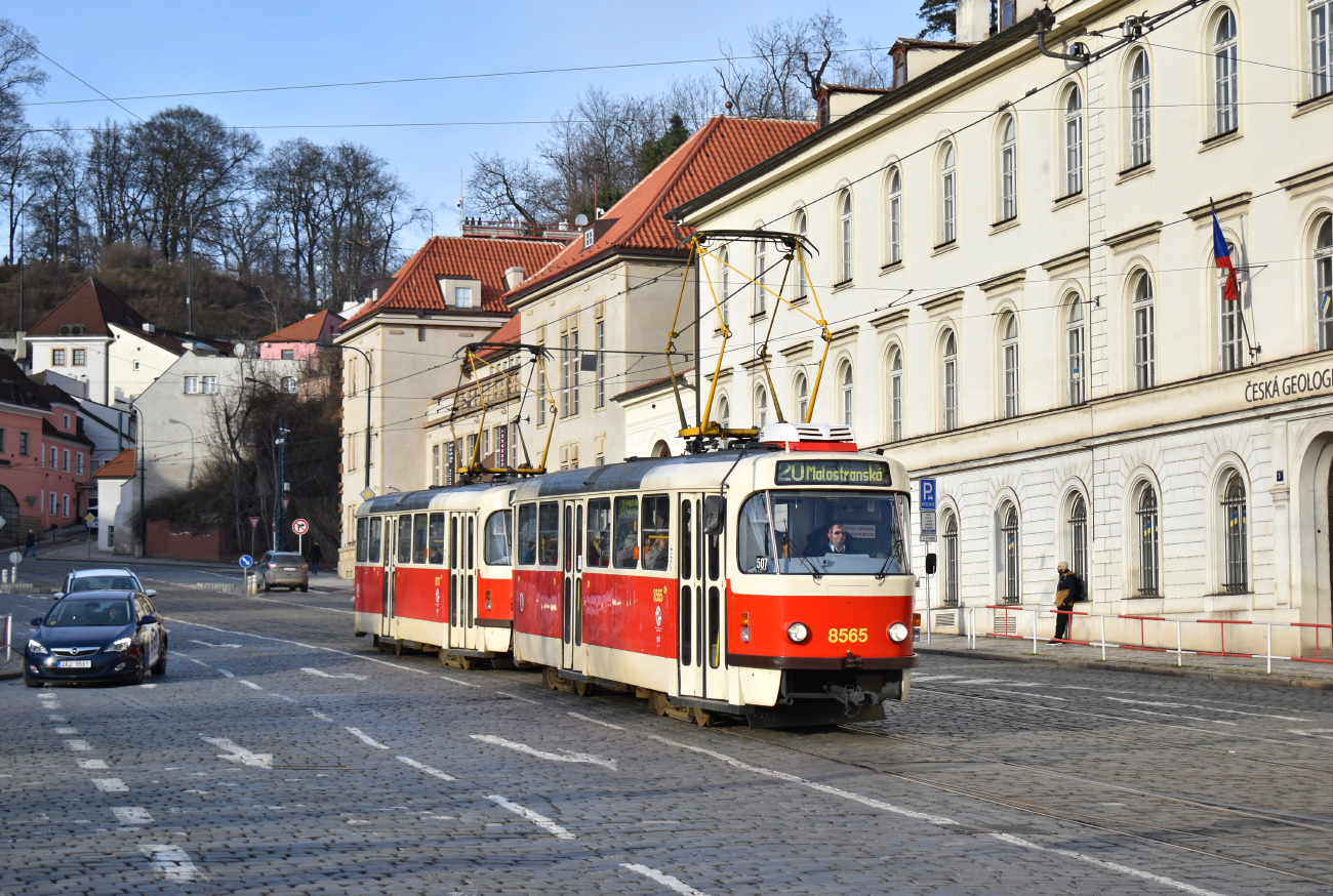 Прага, Tatra T3R.P № 8565