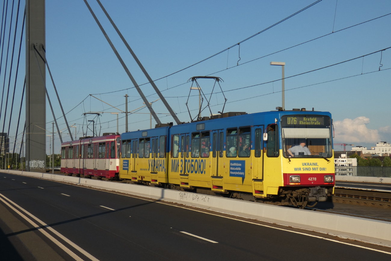 Дюссельдорф, Duewag B80D № 4278