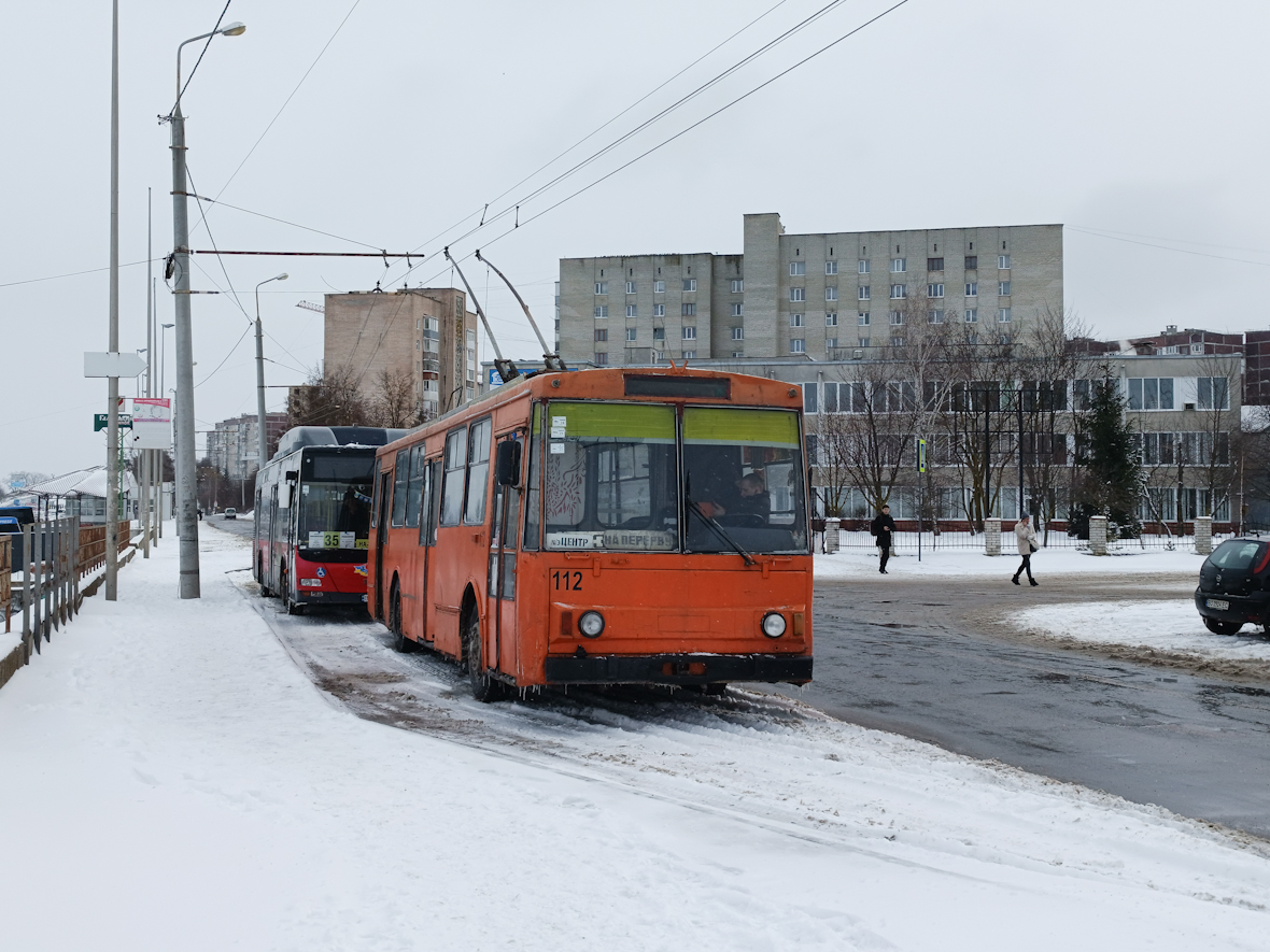 Тернополь, Škoda 14Tr02/6 № 112