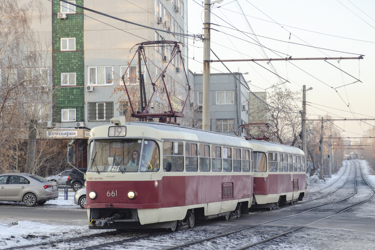 Jekaterinburg, Tatra T3SU Nr. 661