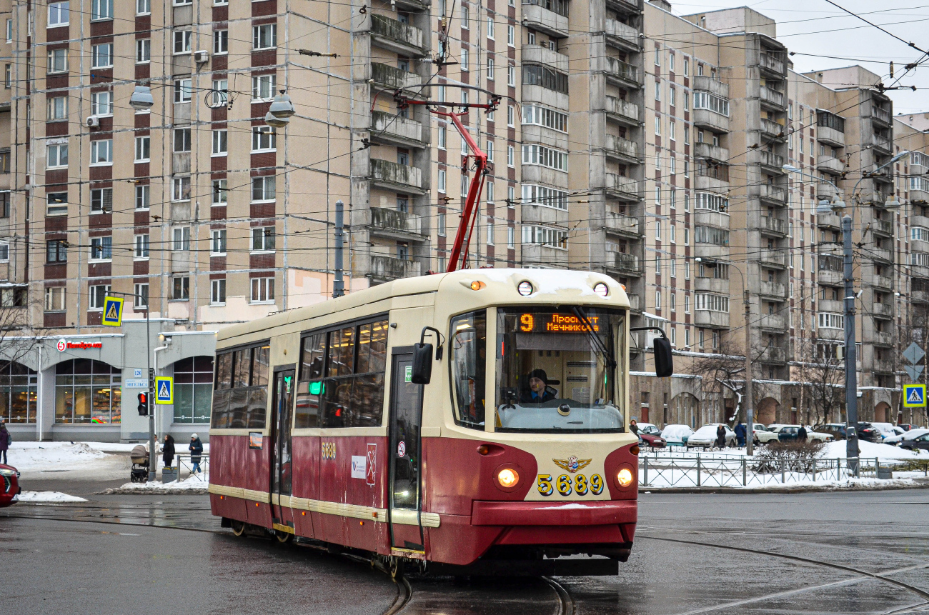 Санкт-Петербург, ЛМ-68М2 (мод. СПб ГЭТ) № 5689