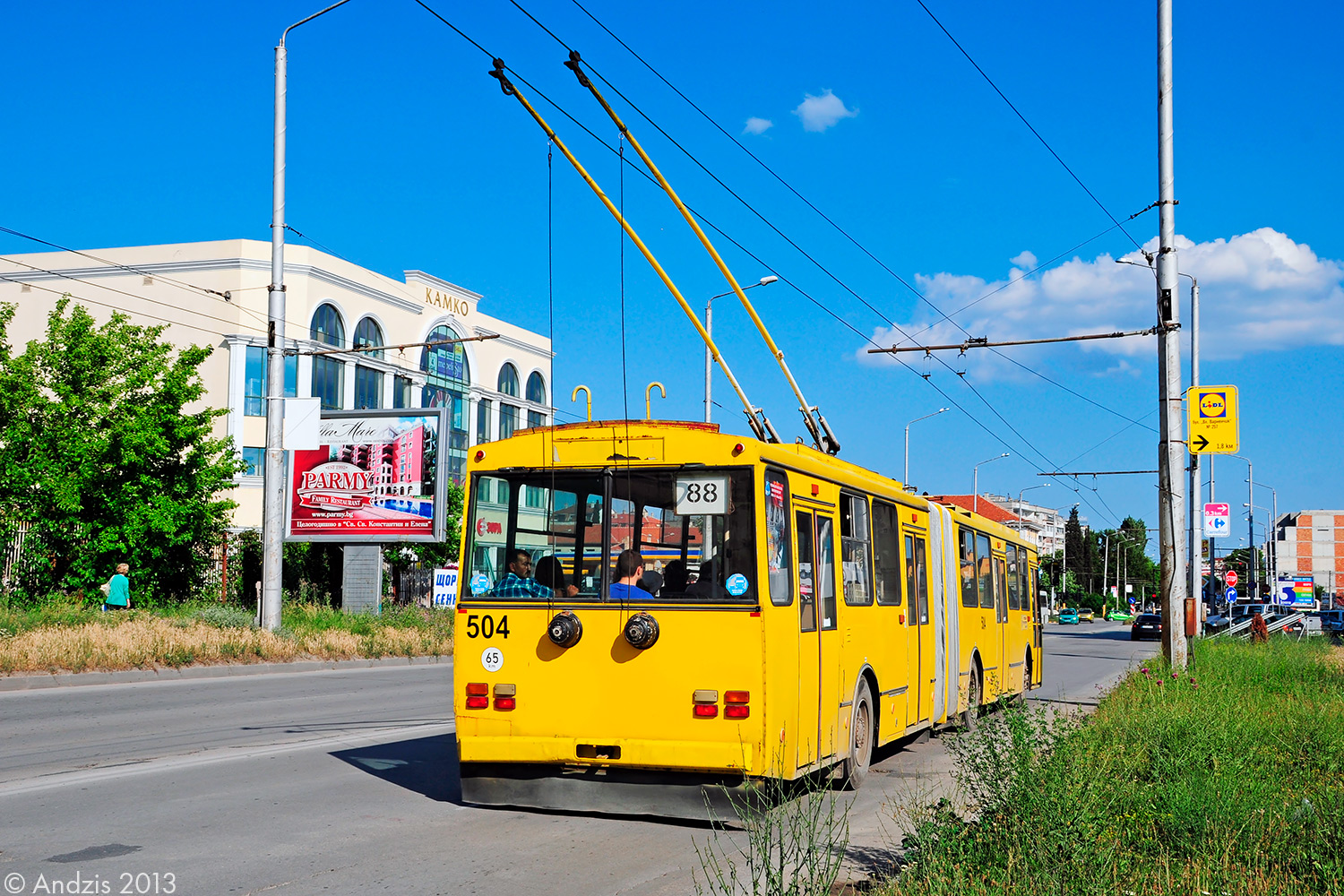 Варна, Škoda 15Tr07/7 № 504