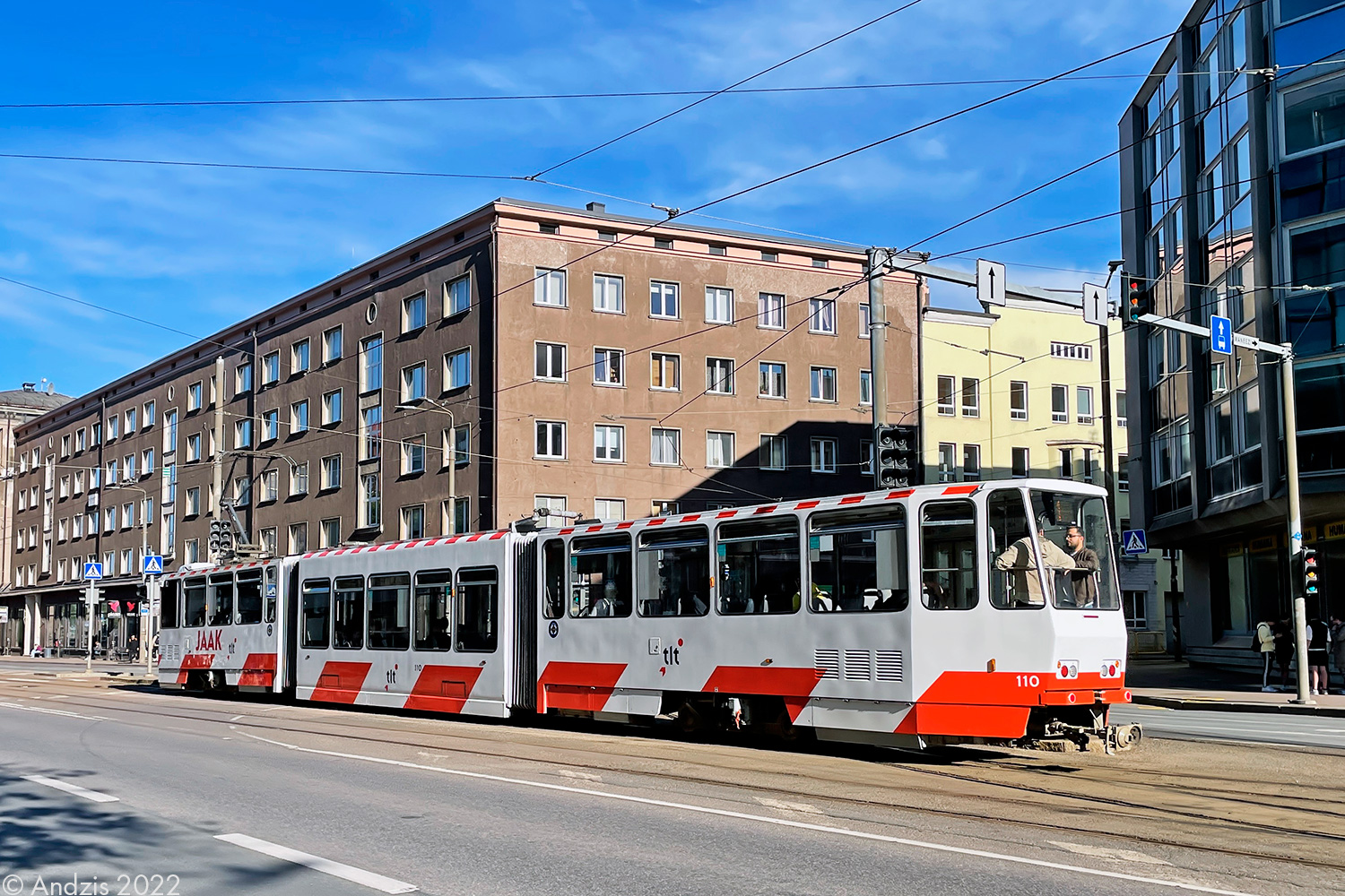 Таллин, Tatra KT6TM № 110