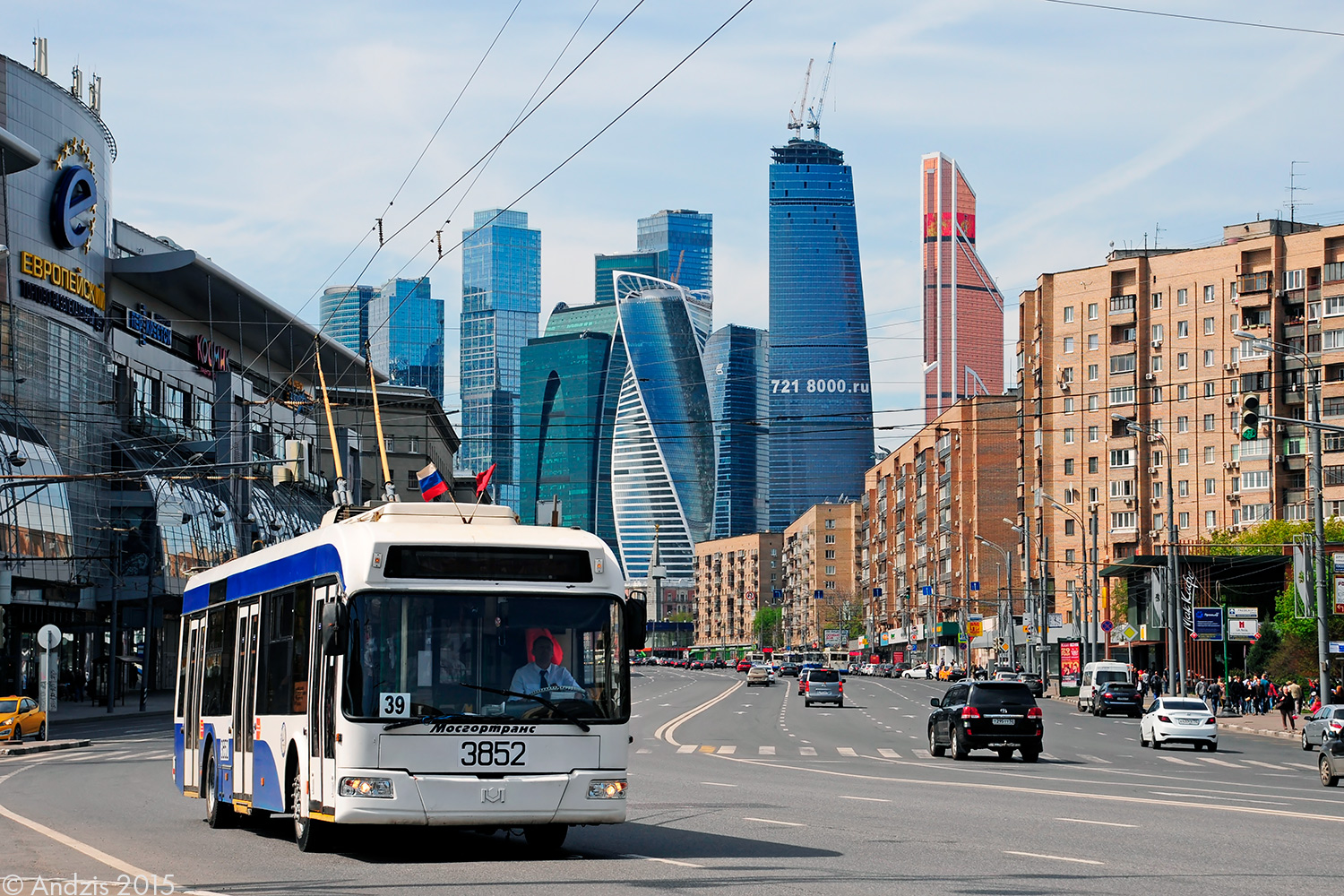 Москва, БКМ 321 № 3852