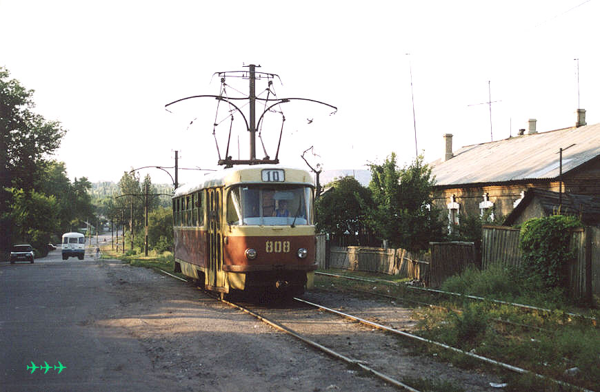 Донецк, Tatra T3SU (двухдверная) № 808