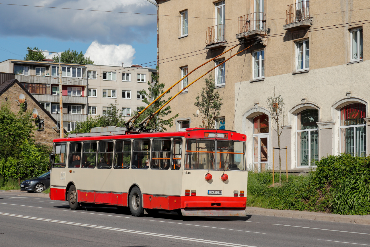 Вильнюс, Škoda 14Tr13/6 № 1638