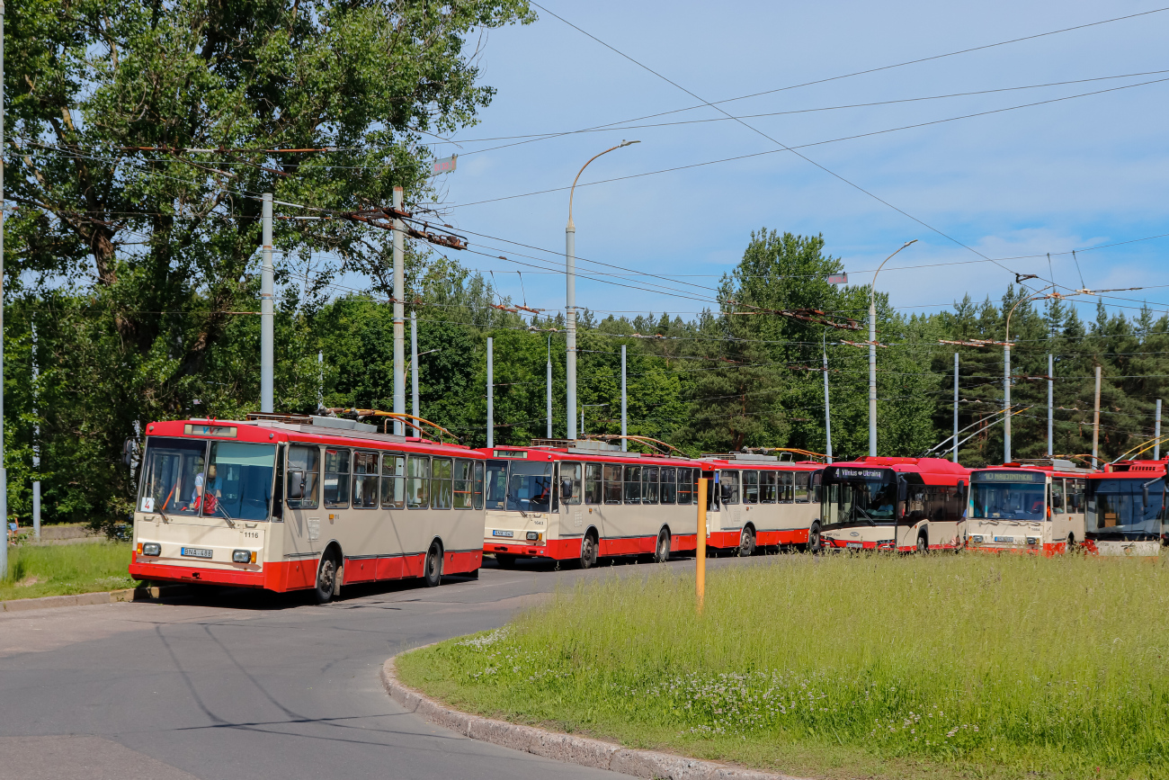 Вильнюс, Škoda 14Tr11/6 № 1116