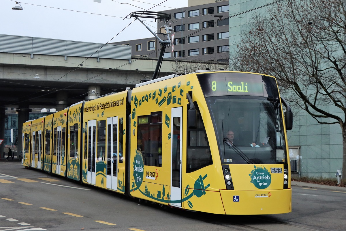 Берн, Siemens Combino XL № 653